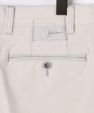 JOSEPH ABBOUD 【ウエストも伸びる！/暖かパンツ/オーガニックコットン使用】ライスコールストレッチパンツ ライトグレー系