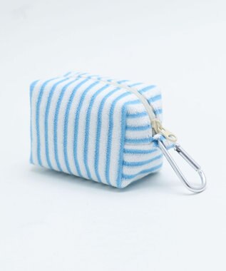 WEGO カラーストライプポーチ