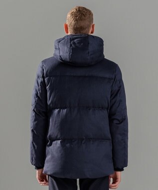 JOSEPH HOMME コマスエード　ダウンコート ネイビー系