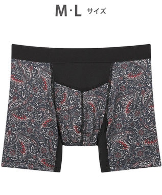 WACOAL MEN ボクサーパンツ 吸汗速乾(身生地部) ムレ軽減設計(フロント・バック) 前開き 下着 メンズ GT3061 /ブロス バイ ワコールメン グレイッシュブルー