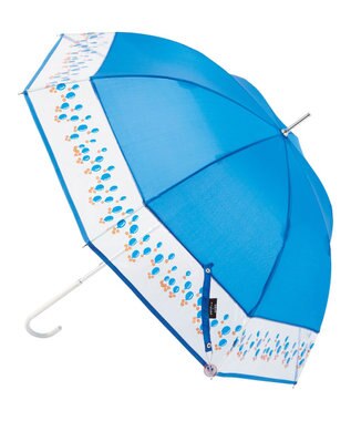 MOONBAT アデリアレトロ×estaa 傘 長傘 風船 スカイブルー