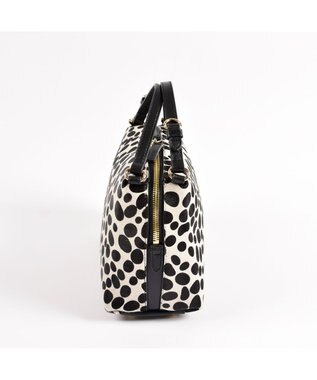 LA BAGAGERIE カウヘアーミニバッグ ダルメシアン