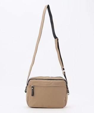 LA BAGAGERIE 【MONICA】フロントポケットショルダーバッグ グレージュ