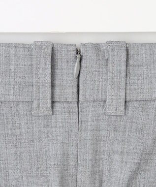 23区GOLF 【WOMEN】ベルト付き プリーツスカート ライトグレー系