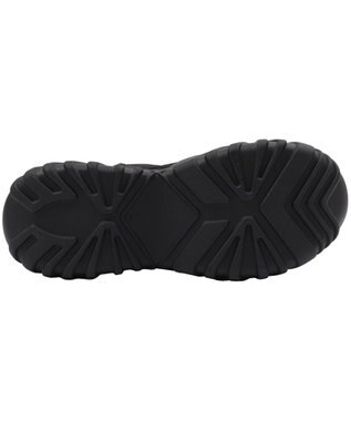 WEGO 厚底ベルトスポーツサンダル ブラック