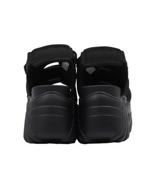 WEGO 厚底ベルトスポーツサンダル ブラック