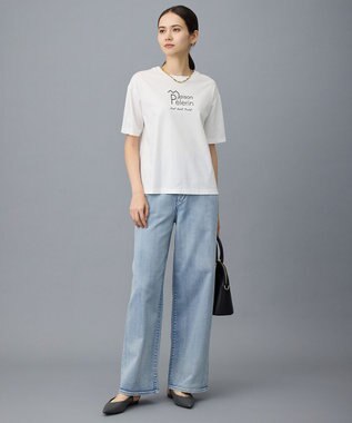 自由区 グラフィックロゴ Tシャツ オフ