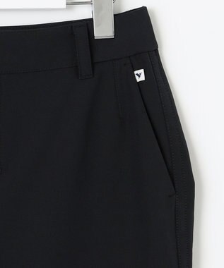 23区GOLF デイリーに着回しやすい定番美脚ボトム【WOMEN】４WAYストレッチ パンツ ブラック系