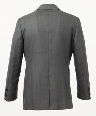 J.PRESS MEN 【ESSENTIAL CLOTHING】ヘリンボーンオーバーペーン スーツ グレー系4