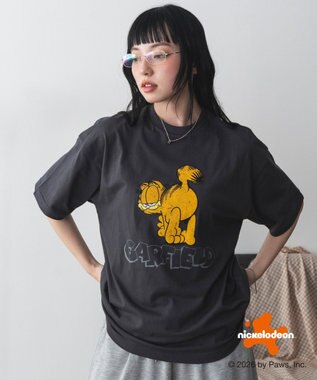 WEGO 【ユニセックス着用ITEM】GARFIELDグラフィックT（SS） スミクロ