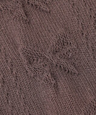 ANY KIDS タイツ（ケーブルリボン） ブラウン