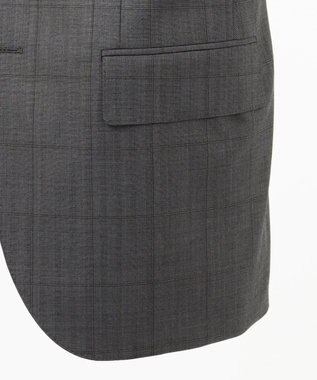 J.PRESS MEN 【ESSENTIAL CLOTHING】ヘリンボーンオーバーペーン スーツ グレー系4