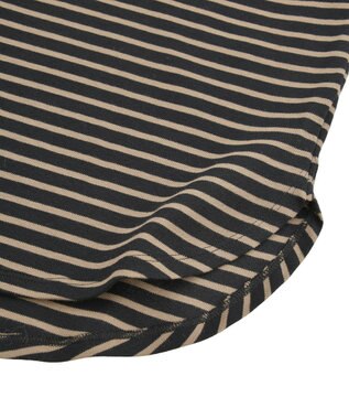 AMERICAN HOLIC アソートラウンドカットプルオーバー Border Black