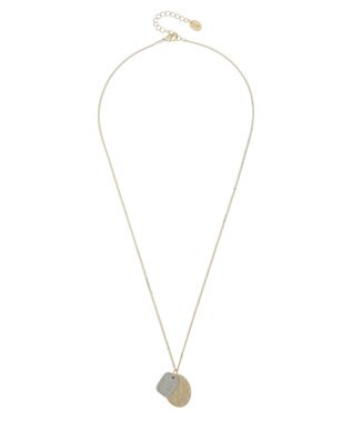 AMERICAN HOLIC メッセージコンビメタルネックレス Gold