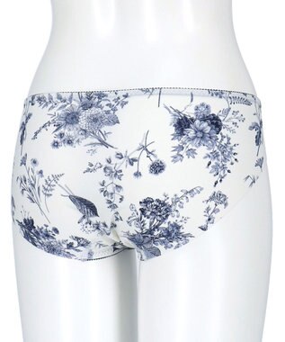 WACOAL ショーツ BXC405とペア はきこみ丈あさめ アウターにひびきにくい(後ろ裾) レディース PXC105 /ワコール アイボリー