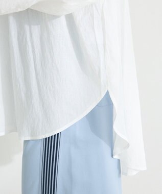 CRAFT STANDARD BOUTIQUE ヴィンテージボイルシャーリングチュニック White