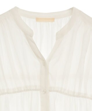 CRAFT STANDARD BOUTIQUE ヴィンテージボイルシャーリングチュニック White