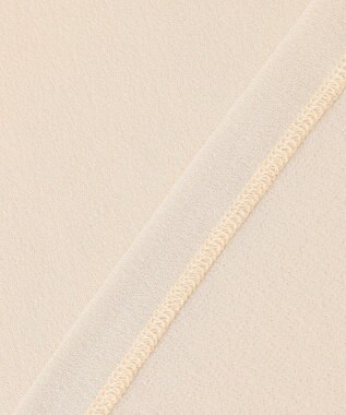 自由区 S 【洗える】ビンテージパールタートルネック カットソー ベージュ系