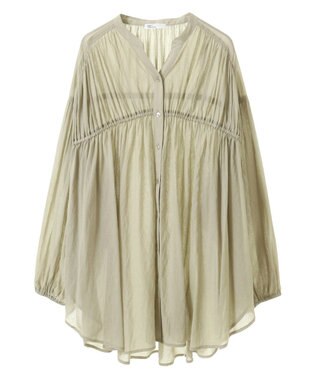 CRAFT STANDARD BOUTIQUE ヴィンテージボイルシャーリングチュニック Khaki