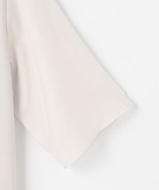 自由区 ストレッチアムンゼン Tブラウス ベージュ