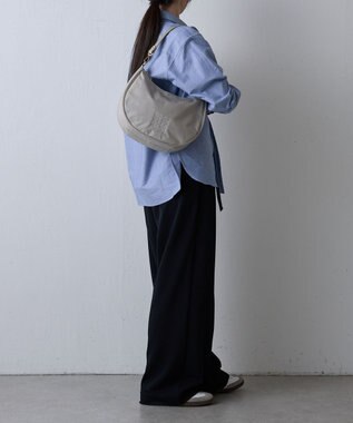 russet ＜360g/撥水性あり＞ コーデュラナイロン2wayショルダーバッグ(CE-1537) L.Greige