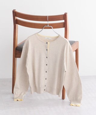 earth music&ecology 【予約】カラーコンビニットカーディガン