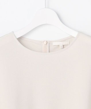 自由区 ストレッチアムンゼン Tブラウス ベージュ