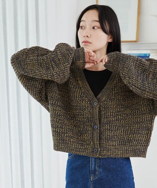 WEGO Vネックカラーカーディガン