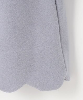 ANY KIDS 【手洗いOK】ウールライクコート サックスブルー