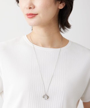 J.PRESS LADIES シェル ネックレス