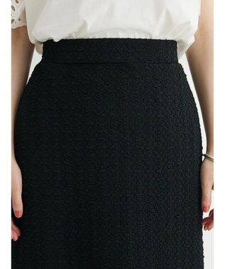 Green Parks ・Ｒａｙ　Ｃａｓｓｉｎ　フクレジャカードナロースカート Black