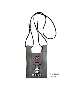 ROOTOTE 8360【キティ/シナモロール/クロミ】IP.ニット.サンリオキャラクターズ-A 03：クロミ