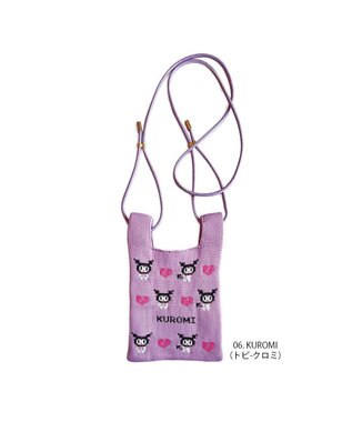 ROOTOTE 8360【キティ/シナモロール/クロミ】IP.ニット.サンリオキャラクターズ-A 06：トビ-クロミ