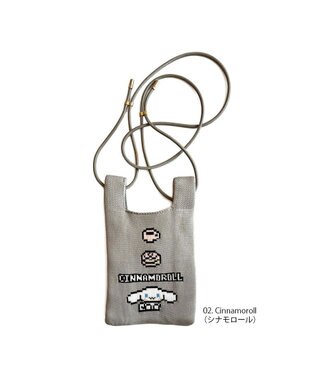 ROOTOTE 8360【キティ/シナモロール/クロミ】IP.ニット.サンリオキャラクターズ-A 02：シナモロール