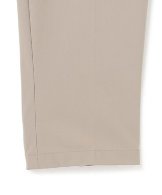 JOSEPH HOMME 新素材【接触冷感性/防しわ性/ストレッチ/洗える/撥水加工】トリコソリッドストレッチ ドロスト付きテーパードパンツ / PEGG CONVERTIBLE ベージュ系