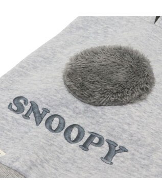 PET PARADISE スヌーピー ワントーン パーカー 《グレー》 超小型犬 小型犬 グレー