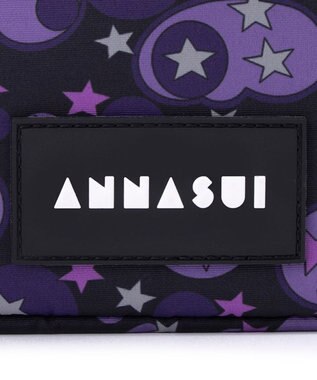 ANNA SUI ヴァケーション スクエアポーチ パープル