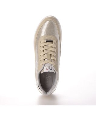 Riz raffinee <Riz raffinee>【le coq sportif×Riz raffinee】レースアップスニーカー シルバー