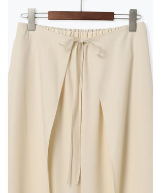 Te chichi ラップスカートレイヤードストレートパンツ《2025Autumn catalog item》 ベージュ