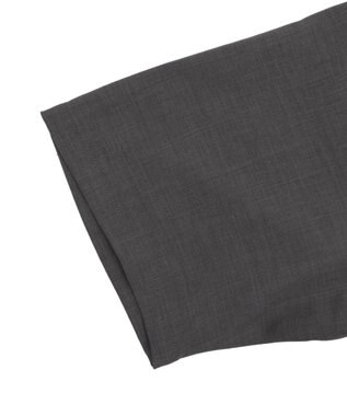 WEGO 【速乾/しわになりにくい/MLサイズ展開】ドライポリカラーブロックシャツ（SS） ダークグレー