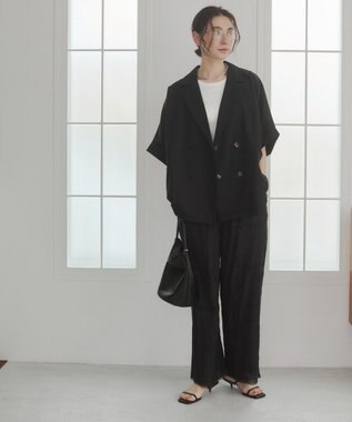 WEGO 【ANGIE VINTAGE】ハーフスリーブジャケット ブラック