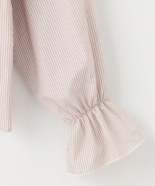 Feroux 【2WAY】キャンディースリーブ ブラウス ベージュ系