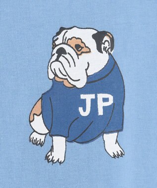 J.PRESS MEN 【Pennant Label】T-Shirt / Bulldog ブルー系