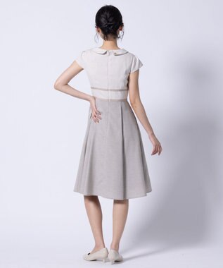 TOCCA 【洗える】BRIGHT LUMINOUS ドレス ベージュ系