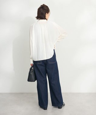 CRAFT STANDARD BOUTIQUE ２ＷＡＹボウタイブラウス Ivory