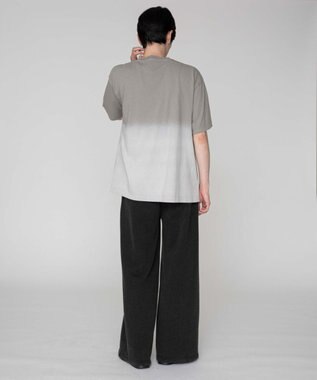 WEGO 【ユニセックス着用ITEM/MLサイズ展開】グラデーションワンポイントT（SS） グレーその他