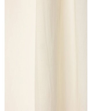 CRAFT STANDARD BOUTIQUE インド綿フリル衿ワンピース Ivory
