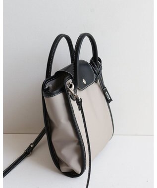 MORROW by thank 新色追加！【軽量】NYC BAG ミニショルダーバッグ ベージュXブラック