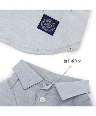 PET PARADISE J.PRESS シャンブレーシャツ 小型犬 ブルー