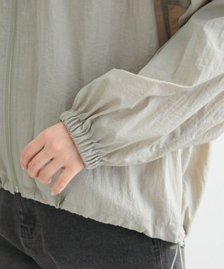 Green Parks Ｖネックドロストライトブルゾン Khaki